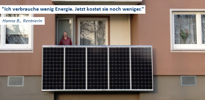 26.01.2012: Laudeley entwickelt Solaranlage für den Balkon, das „Balkon-Kraftwerk“